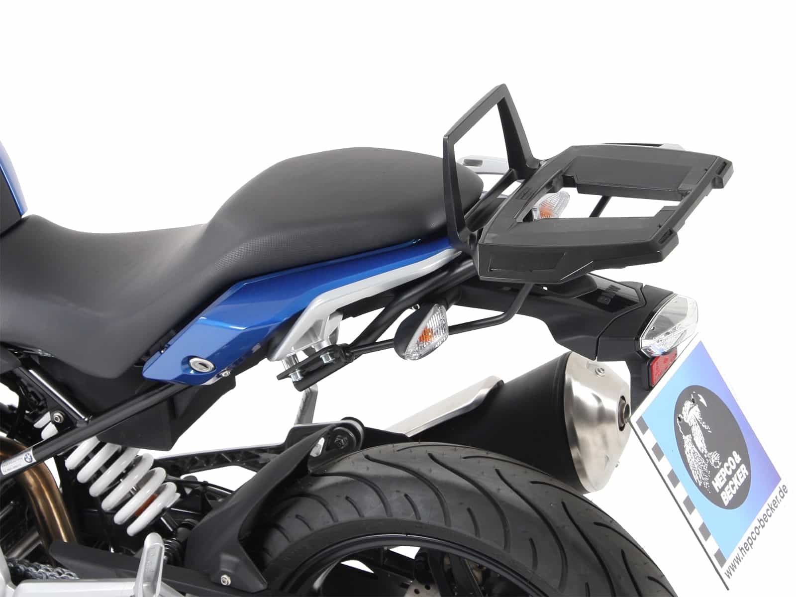 Alurack Topcaseträger schwarz für BMW G 310 R (2016-2025)