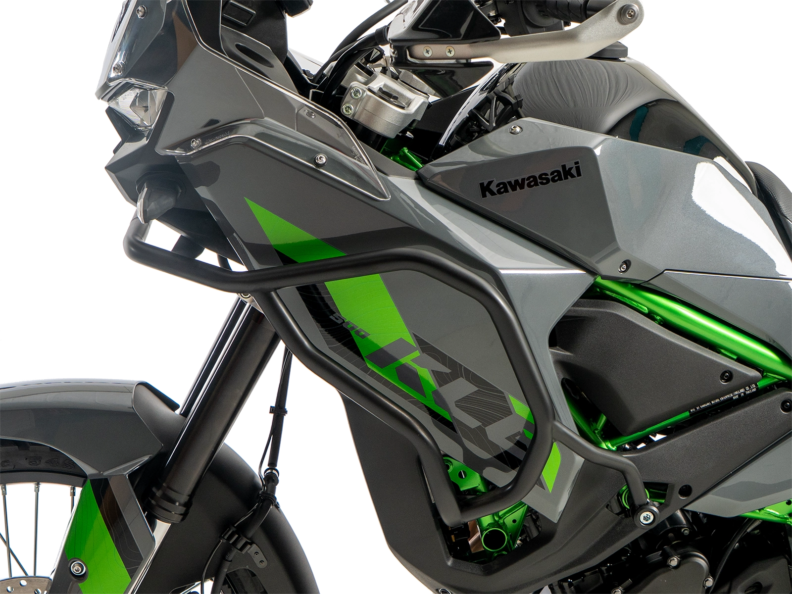 Tankschutzbügel schwarz für Kawasaki KLE 500 / SE (2026-)