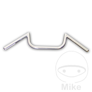 Lenker Stahl chrom 22 mm Fehling mit Rohr