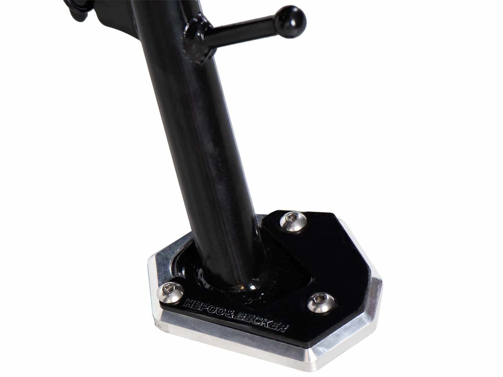 Seitenständerplatte silber/schwarz für Honda CB 650 R (2021-2023)