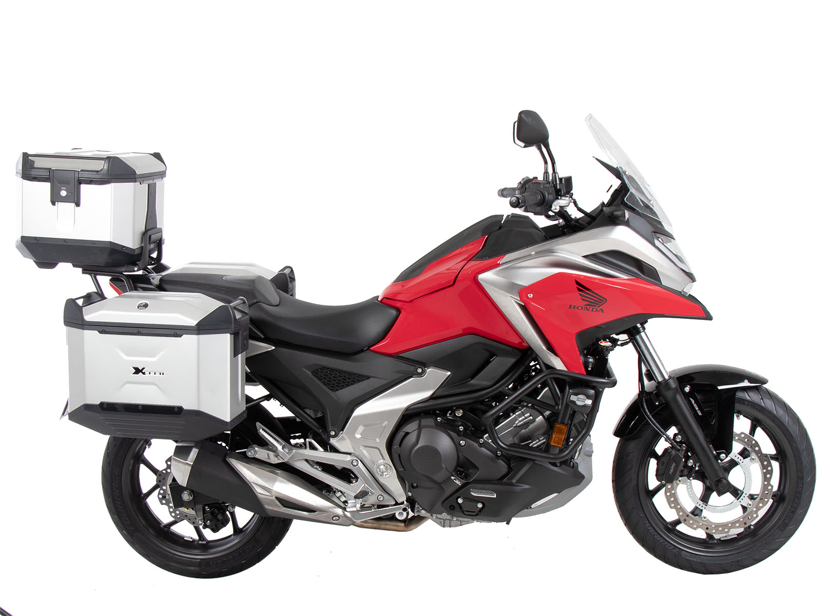 Alurack Topcaseträger schwarz für Honda NC 750 X / DCT (2021-)