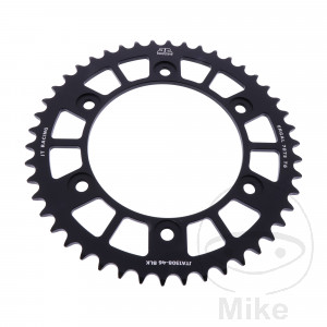 Alu-Kettenrad 46Z Teilung 520 schwarz JT Innendurchmesser 134 Lochkreis 160