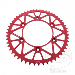 Alu-Kettenrad 52Z Teilung 520 rot JT Innendurchmesser 125 Lochkreis 150