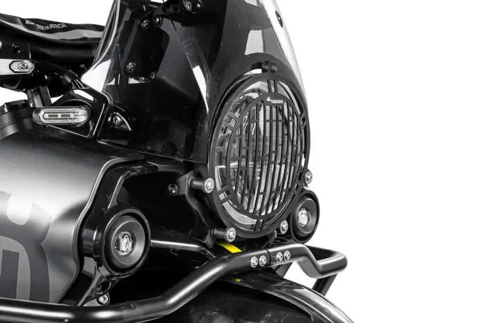 Scheinwerferschutz mit Schnellverschluss für Husqvarna Norden 901 *OFFROAD USE ONLY*