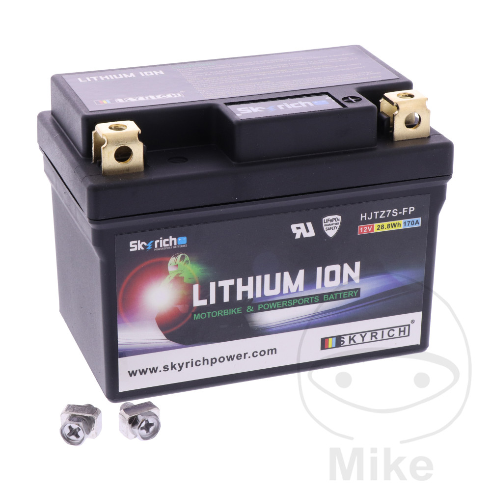 1000_7070221 Batterie Motorrad HJTZ7S-FP Skyrich Lithium-Ionen