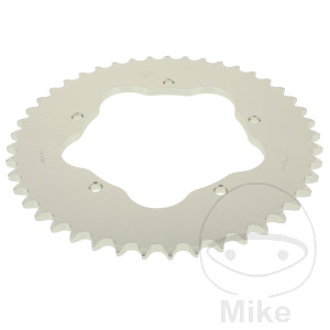 Alu-Kettenrad 45Z Teilung 525 silber für Kettenradträger 7585011
