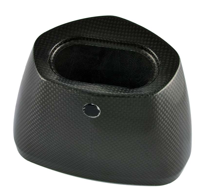Akrapovic Endkappenset für V4A/Titan Dämpfer inkl. schwarze Edelstahl- V4A Niete