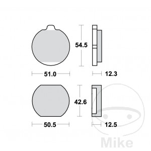 Bremsklotz Standard TRW Alternative: 7320501