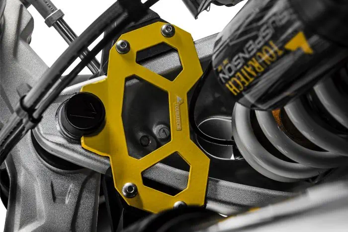 Touratech Hard Part Lenkanschlag BMW R1250GS / R1200GS LC gelb