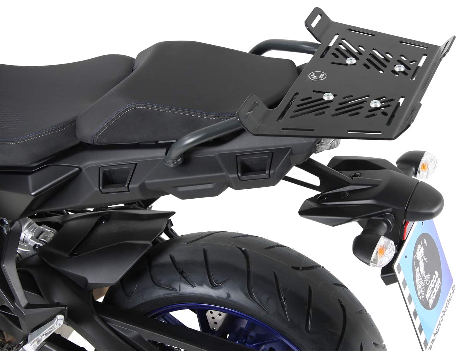 Gepäckbrückenverbreiterung schwarz für Yamaha Tracer 900/GT (2018-2020)