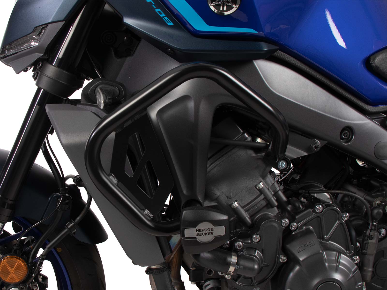 Motorschutzbügel inkl. Protection Pads schwarz für Yamaha MT-09 / Y-AMT / SP (2024-)