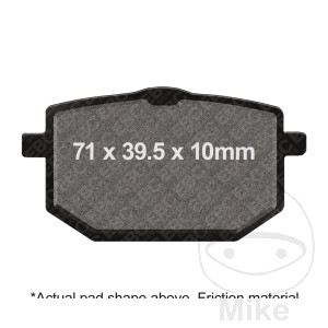 Bremsklotz Standard EBC Alternative: 7871783