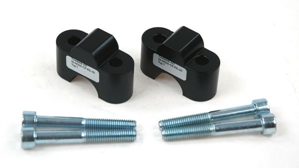01-040-0265-0_i_01 Lenkererhöhung TYP 7 25 mm schwarz, für BMW R1100GS/ R1150GS und Honda Transalp/ XRV750/ Varadero