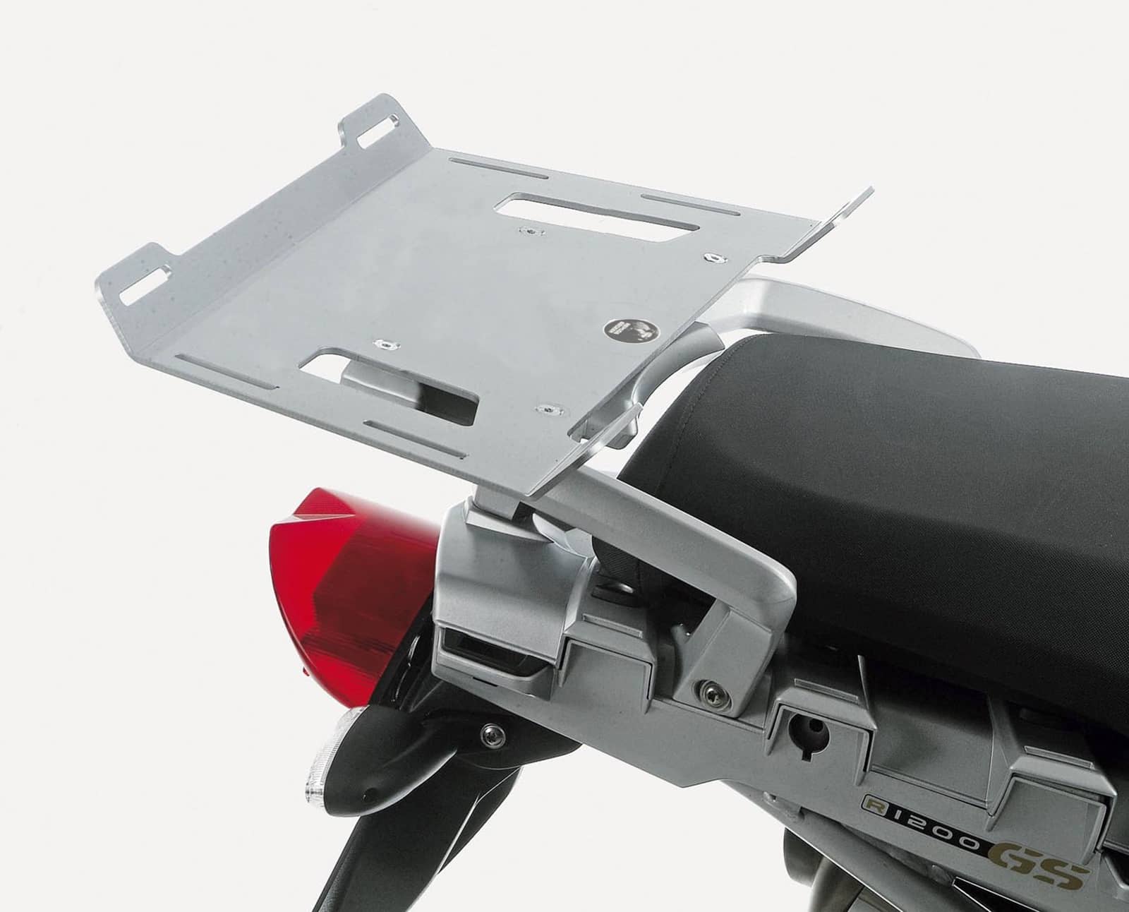 Gepäckbrückenverbreiterung silber für BMW R 1200 GS (2004-2012) Gepäckbrückenverbreiterung silber für BMW R 1200 GS (2004-2012)
