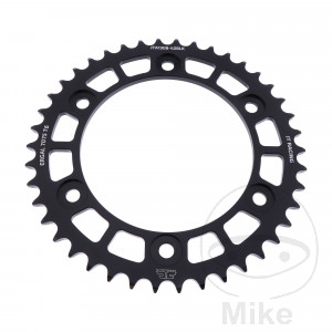 Alu-Kettenrad 42Z Teilung 520 schwarz JT Innendurchmesser 134 Lochkreis 160