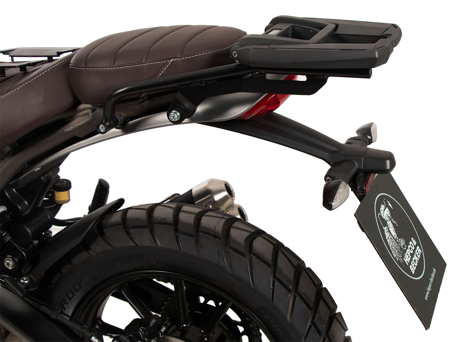 Easyrack Topcaseträger schwarz für Triumph Scrambler 400 X (2024-)