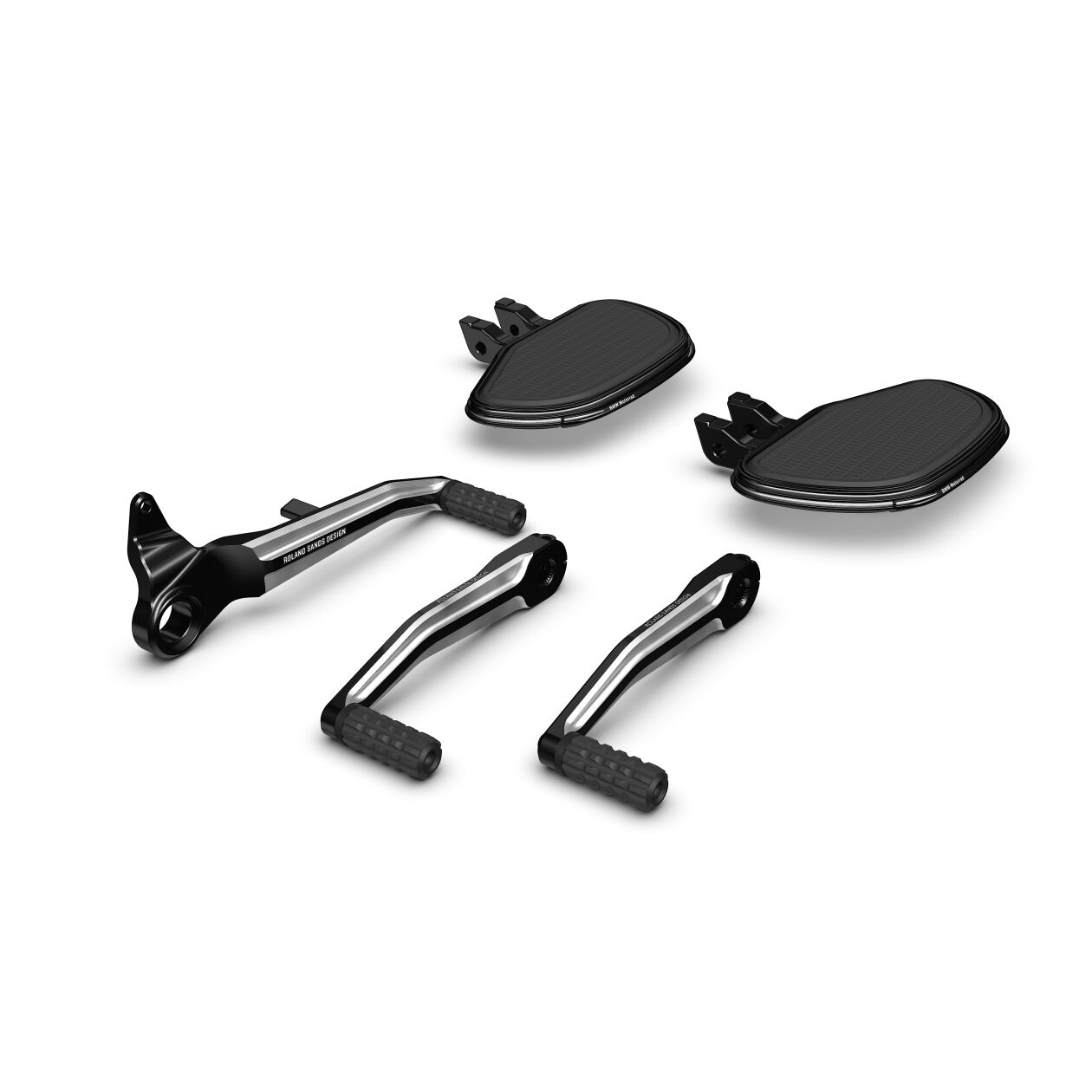 77258386743-Satz-Trittbretter-machined-BMW-R18 Satz Trittbretter Kontrast / Machined für BMW R18 + Classic + Roctane R18B