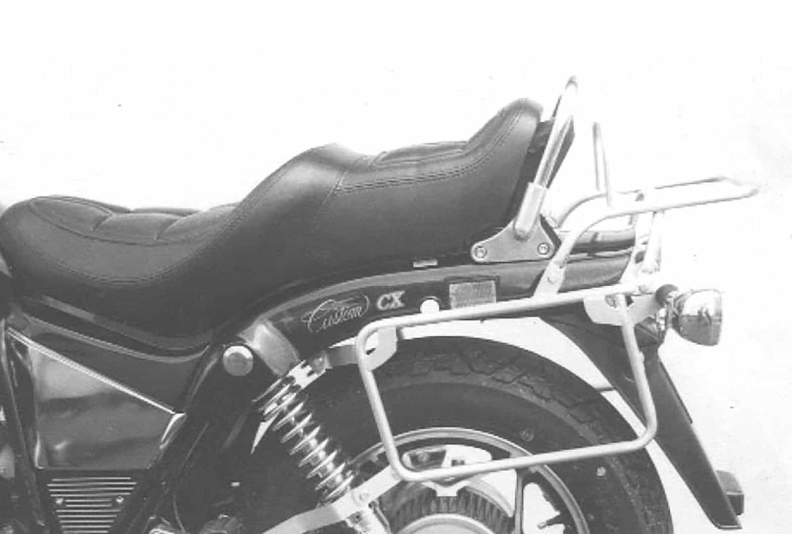 Seitenkofferträger festverschraubt schwarz für Honda XL 600 R (1983-1987)