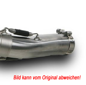 Akrapovic Zwischenrohr Racing- 4-2-2, Edelstahl- V4A ,rechte Seite, mit Lambdaanschluss