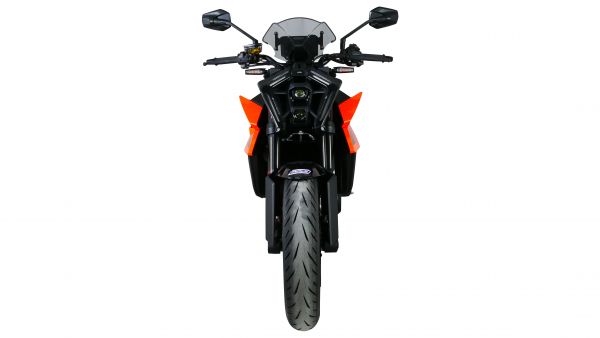 DUKE 990 - Sportscheibe "NSPM" 2024- - rauchgrau