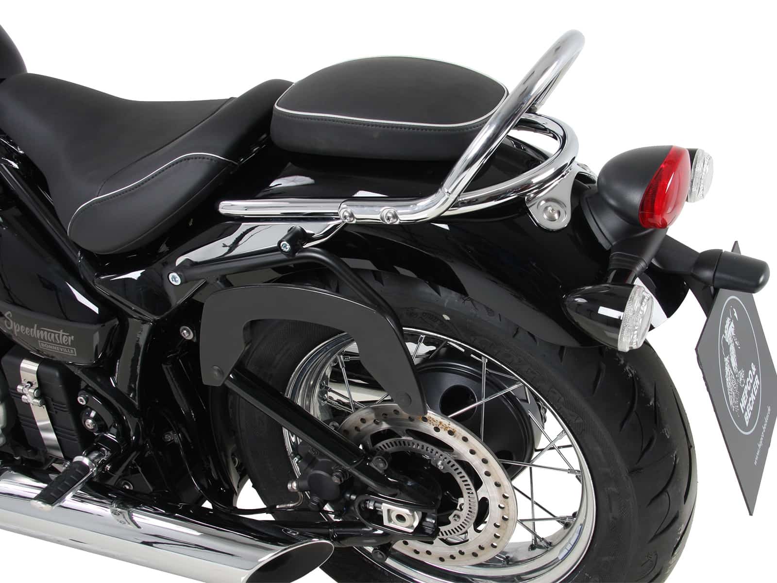 C-Bow Seitenträger schwarz für Triumph Bonneville Speedmaster (2018-)