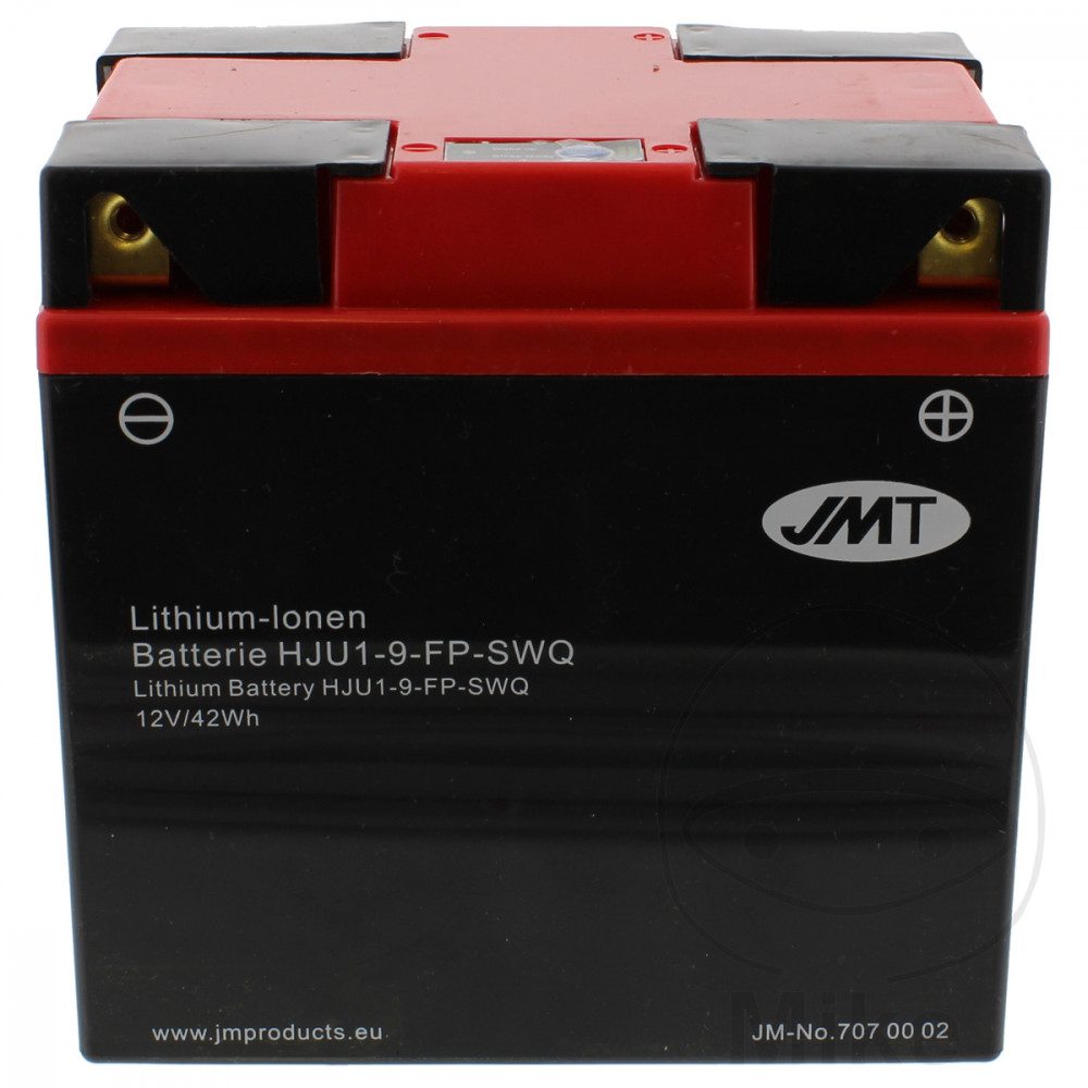 1000_7070002 Batterie Rasenmäher HJU1-9-FP JMT Lithium-Ionen mit Ein-/Ausschalter Wasserdicht