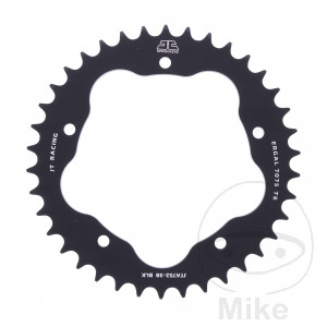 Alu-Kettenrad 38 Zähne Teilung 525 schwarz für Kettenradträger 7585011