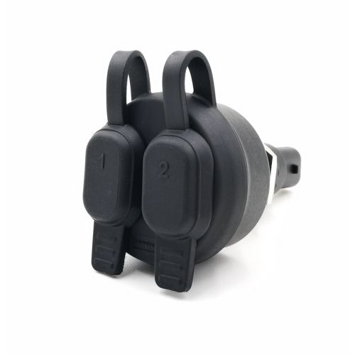 Doppel-USB Plug-n-Play Einbausteckdose für BMW Motorräder