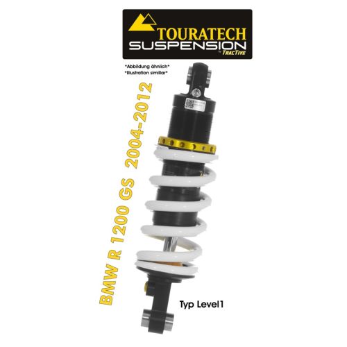 Touratech Suspension Federbein *hinten* für BMW R1200GS (2004-2012) Typ *Level1*