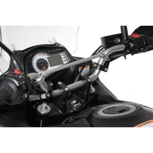 Lenkererhöhung 30 mm Typ3, schwarz, für Suzuki DL 650/V-Strom 650/DL1000, KTM LC4