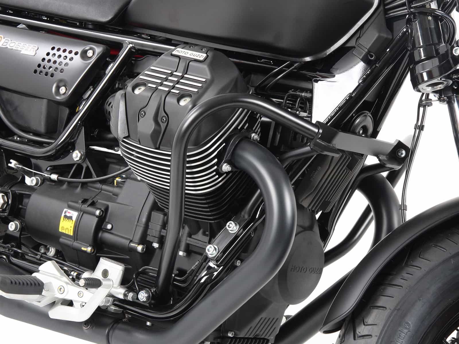 Motorschutzbügel chrom für Moto Guzzi V 9 Bobber/Sport (2016-2020)
