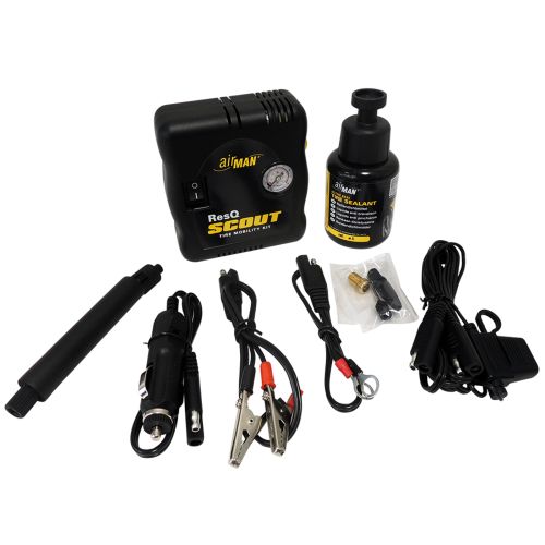 Kompressor AirMan ResQ Scout VO Reifenreparaturset
