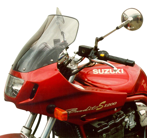 GSF 600 S -99 / 1200 S -00 BANDIT - Tourenscheibe "TN" alle Baujahre - schwarz