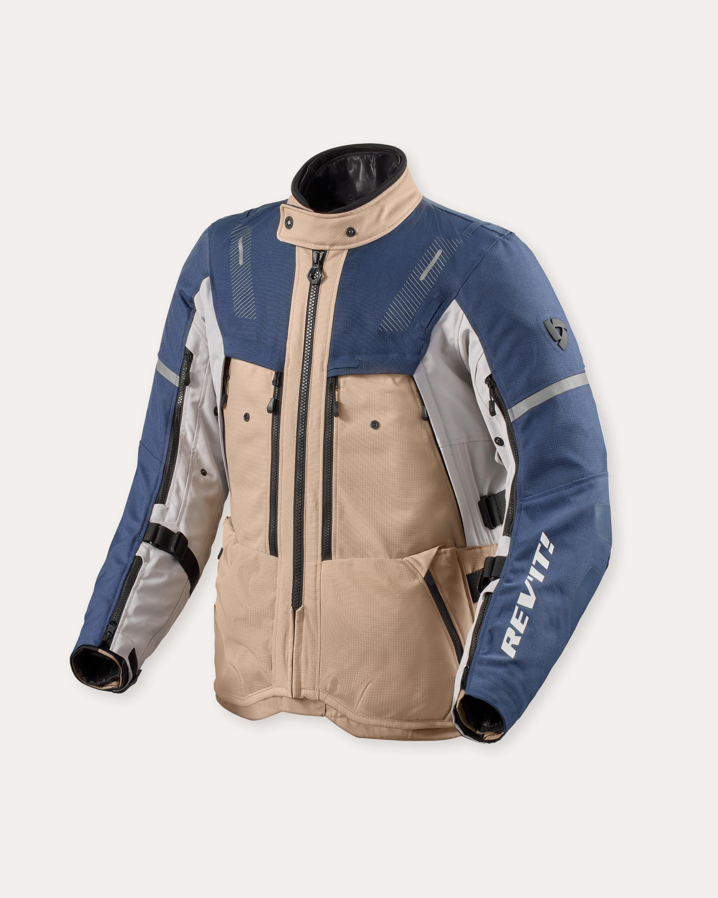 Jacke Sand 5 H2O Sand-Blau M Standard
