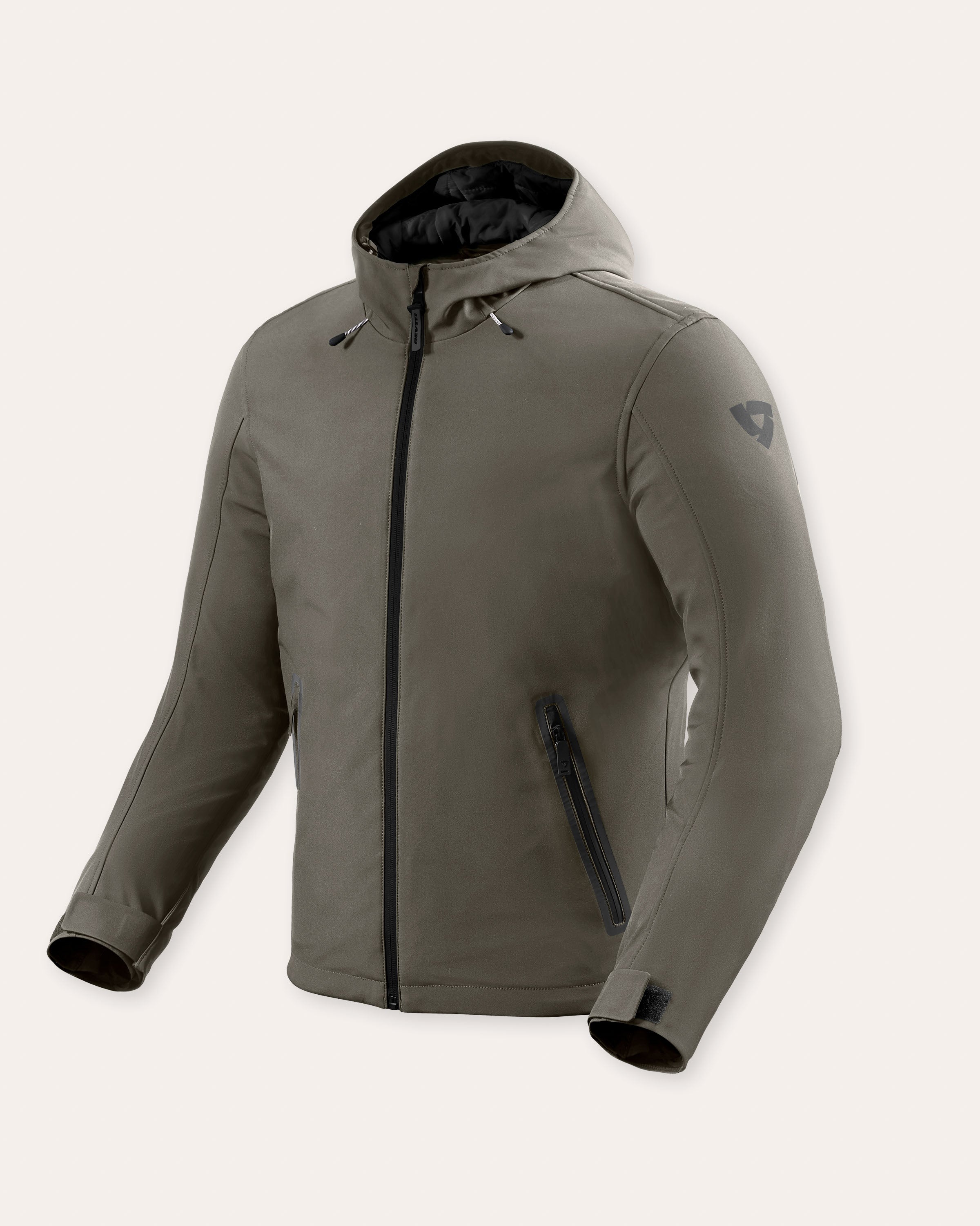 Jacke Traffic H2O Dunkelgrün S Standard
