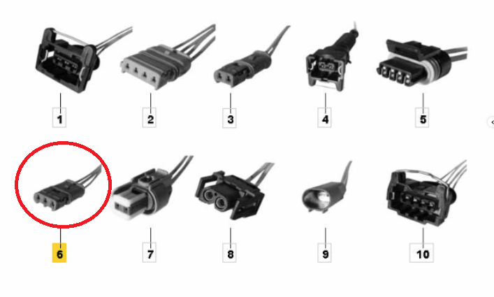 BMW original Reparaturstecker 3-polig 83300402341 z.B. R1200GS K25 610616