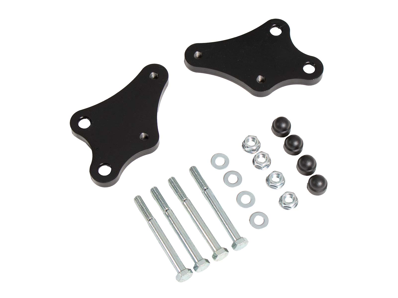 Adapterset schwarz für Hepco&Becker Motorschutzbügel und Tankschutzbügel  für Honda XL 750 Transalp (2023-2024)