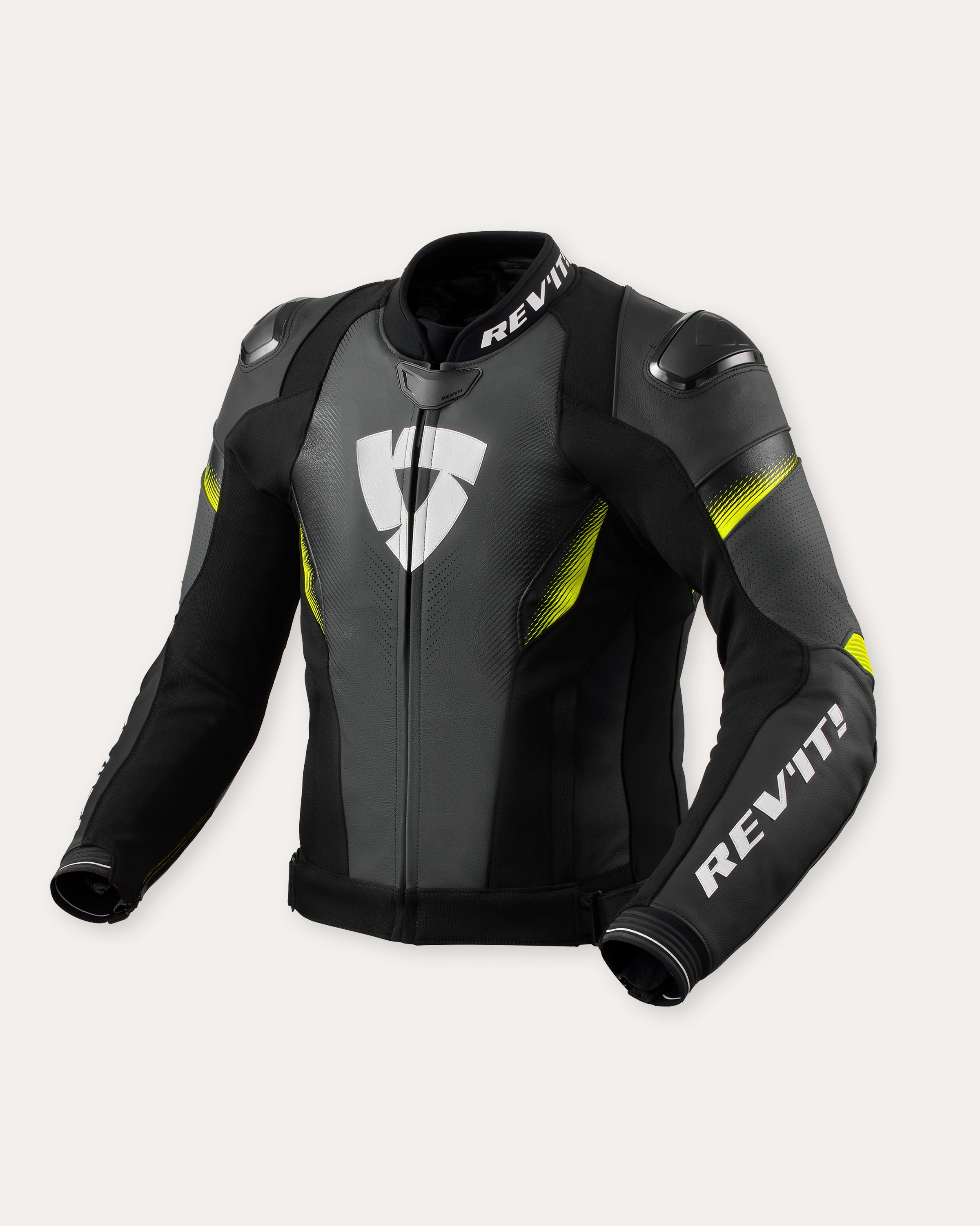 Jacke Control Schwarz-Neon Gelb 46 Standard