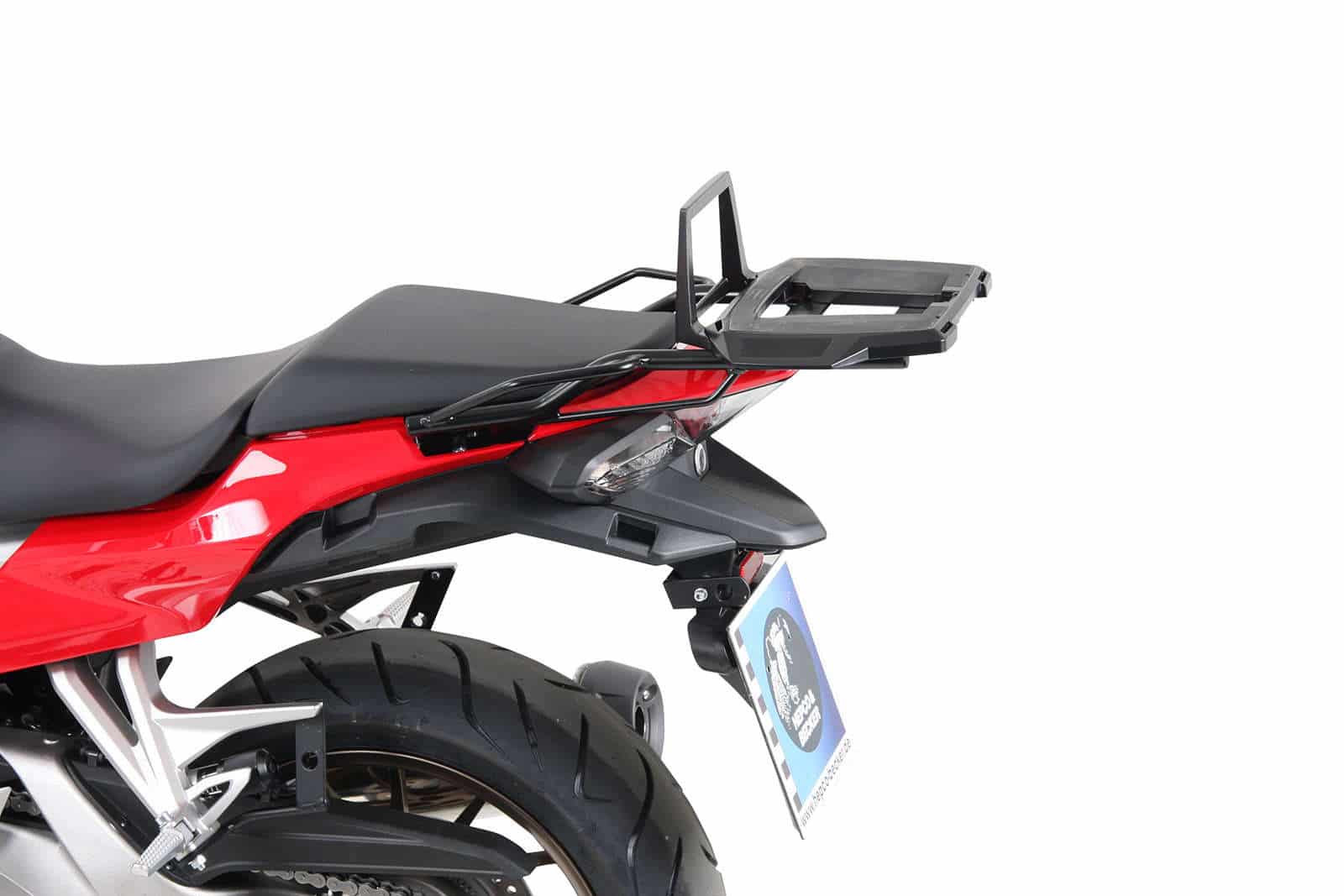 Alurack Topcaseträger schwarz für Honda VFR 800 F (2014-2020)