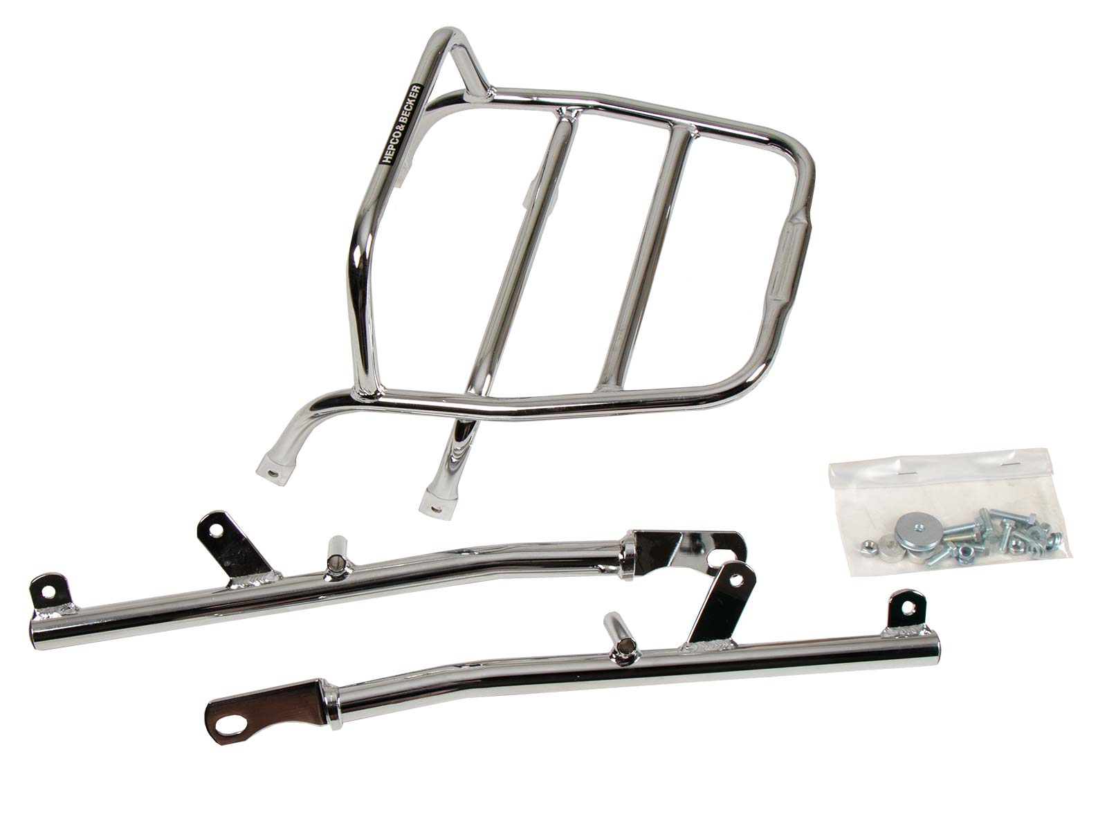 Rohrgepäckbrücke Topcaseträger chrom für Honda CM 400 T (1980-1984)