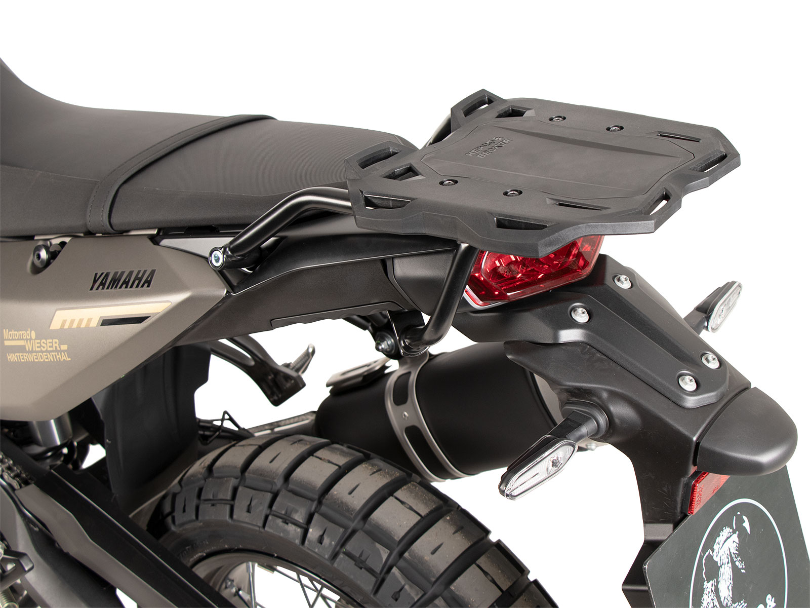 Smartrack Heckträger für Yamaha Ténéré 700 Rally (2025-), schwarz