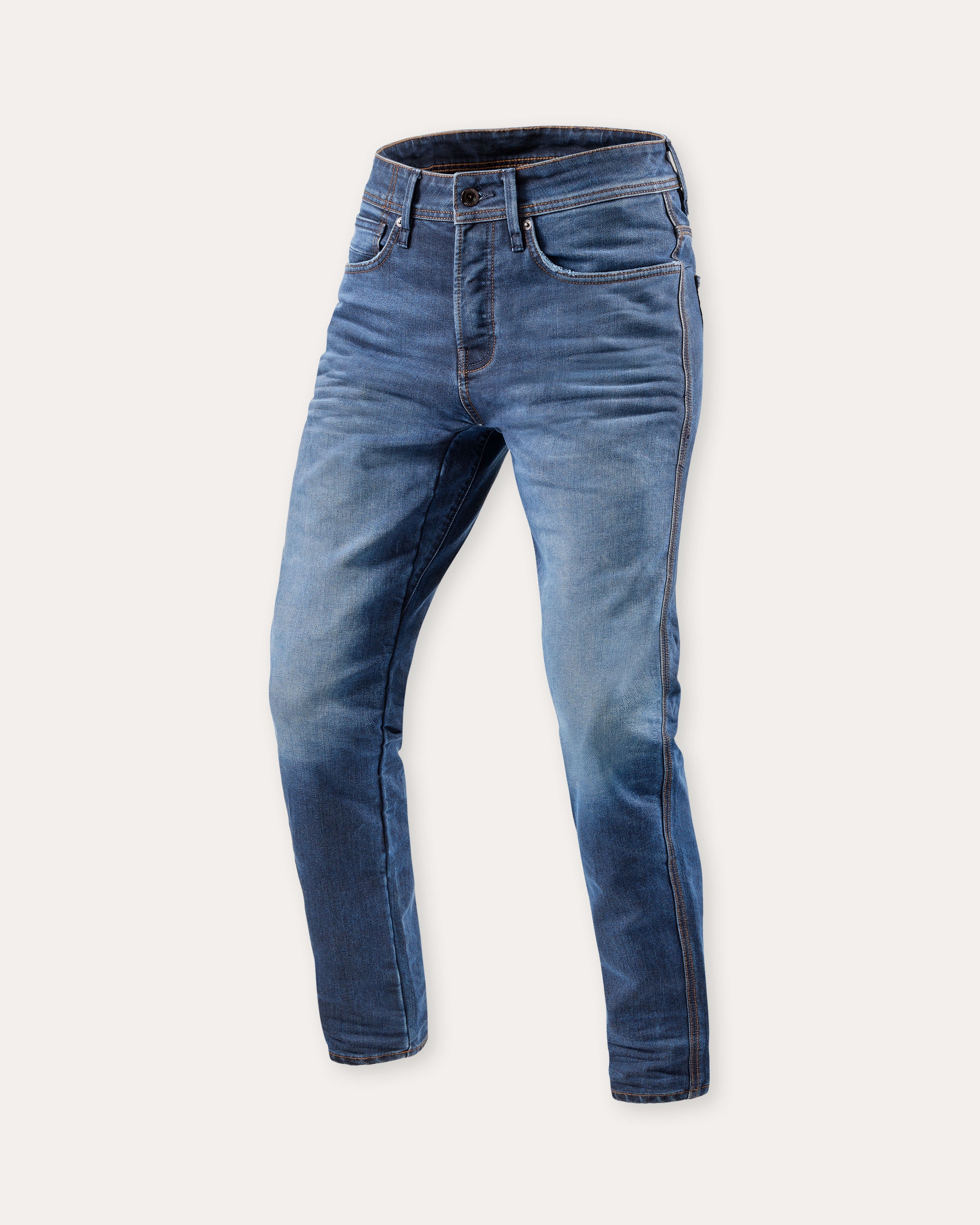Jeans Reed SF | Medium Blue Used - Mittelblau Used / 28 / L30 - Größe: 28 - Länge: L30