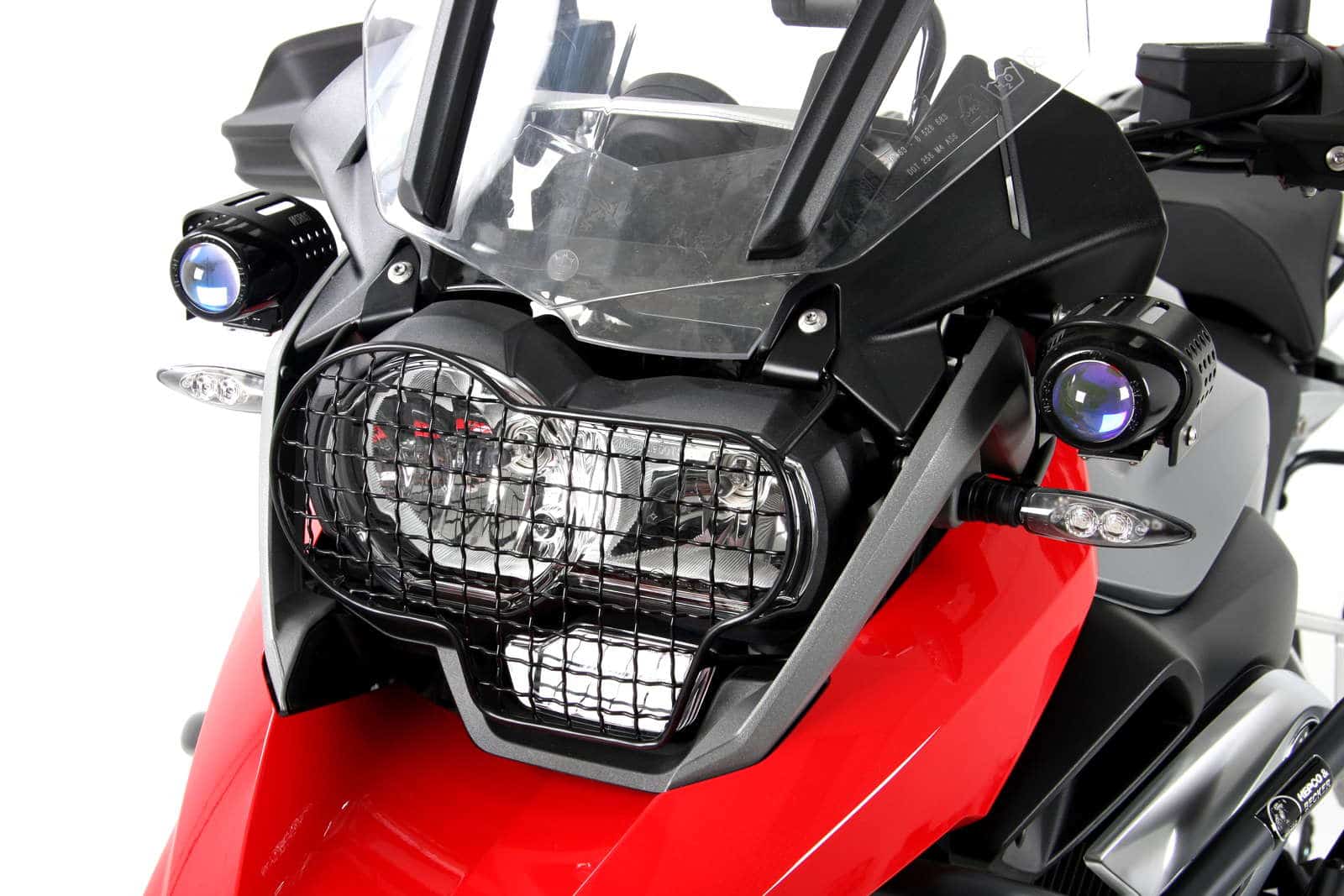 Lampenschutzgitter schwarz für BMW R 1200 GS (2013)