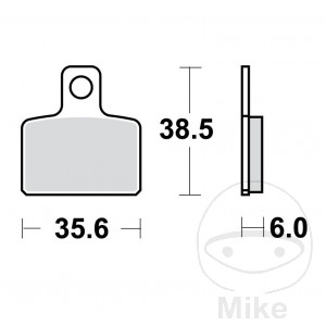 Bremsklotz Sinter SI TRW Alternative: 7323272