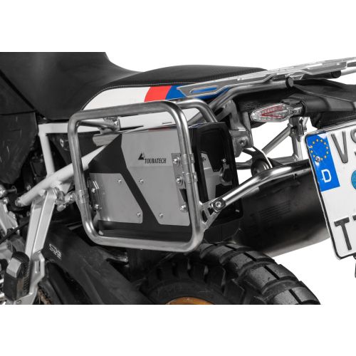 Motorrad Werkzeugbox links für Touratech Kofferträger ZEGA Evo für BMW F900GS