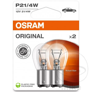 Lampe 12V21/4W BAZ15D Osram 2er Blister JMP 1590139