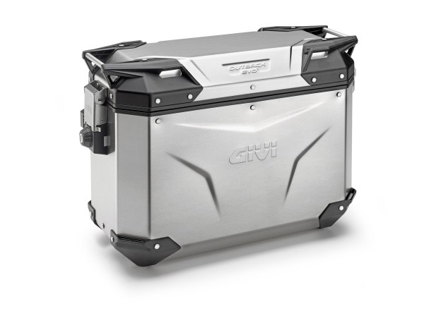 Alu-Seitenkoffer Trekker Outback Evo 37 - rechts - Alu / 37 Liter / Max Zuladung 10 kg