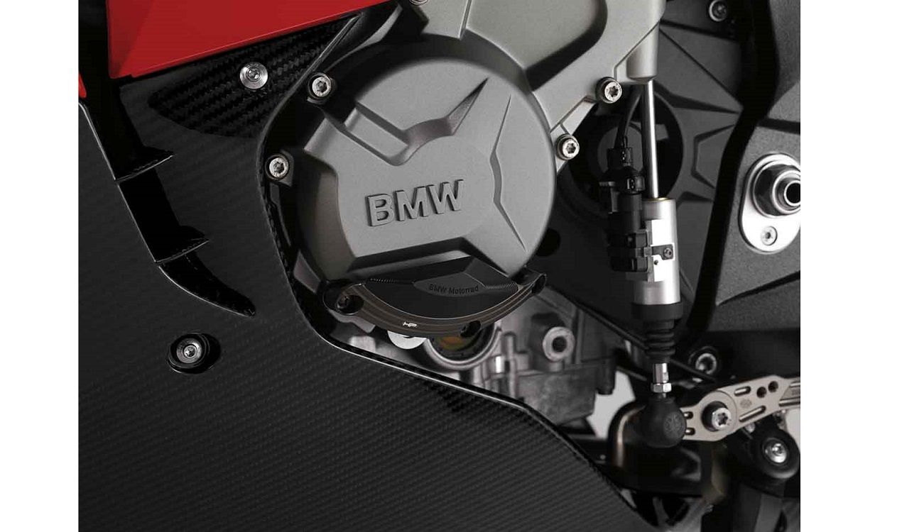 S1000RRHPCarbonAbdeckungMotorA0187969 Original BMW HP Satz Motorprotektor links für K42 HP4 K46 S1000RR bis 2018 K47 S1000R K49 S1000XR