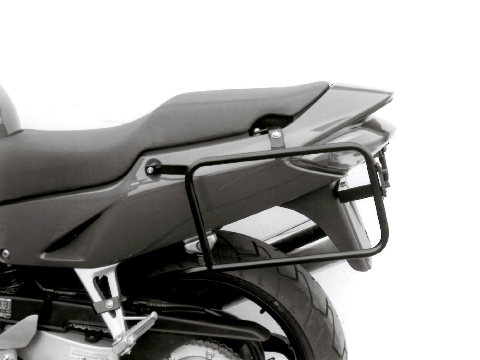 Seitenkofferträger festverschraubt schwarz für Honda VFR 800 (1998-2001)
