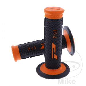 Griffgummi 791 orange / schwarz Durchmesser 22 / 25 mm geschlossen.
